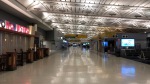 empty airport terminal
