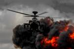 helicopter fire