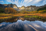 water and mountains